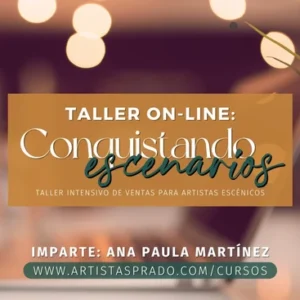 Conquistando escenarios: taller intensivo de ventas para artistas
