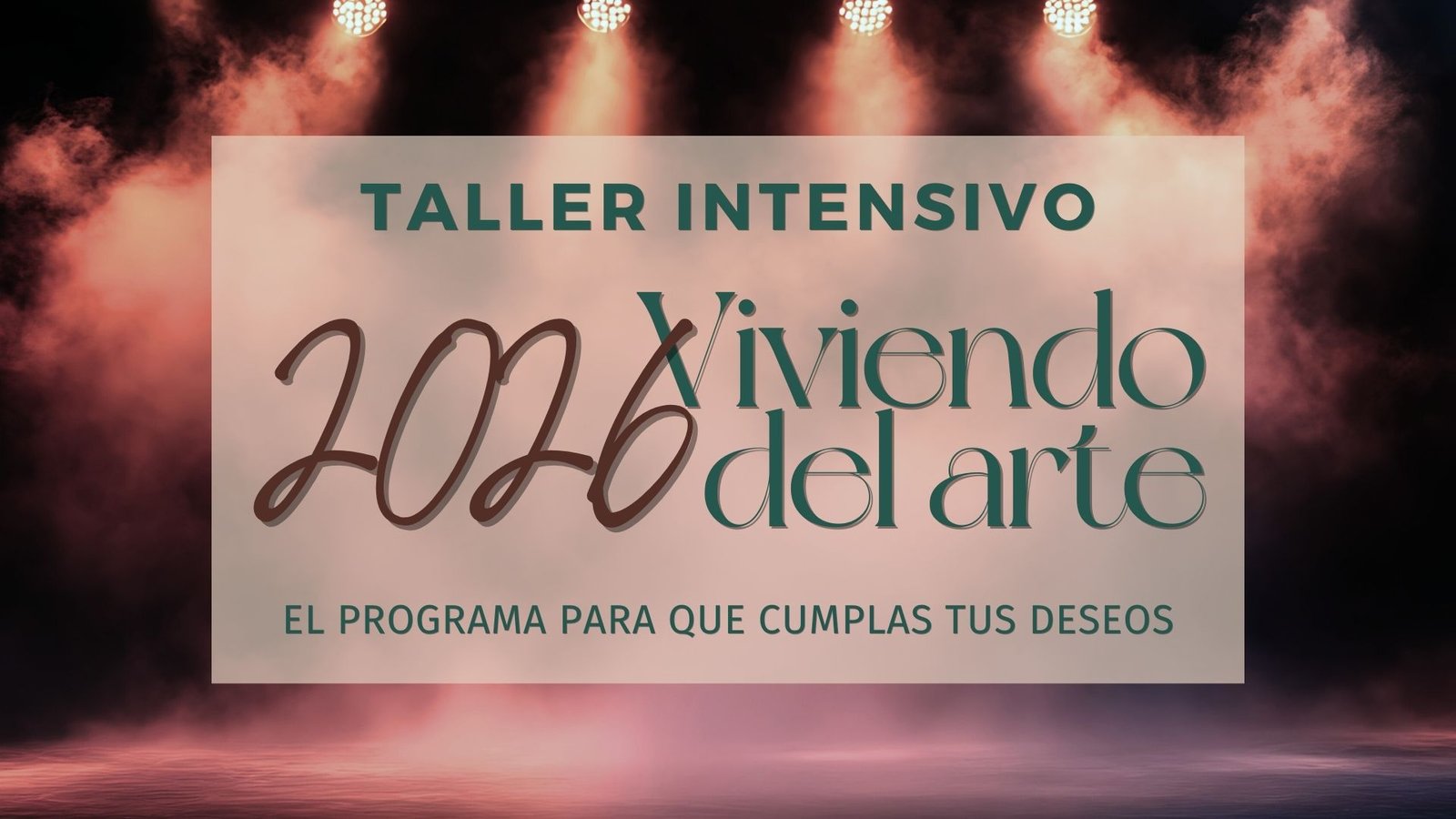 Viviendo del arte 2026